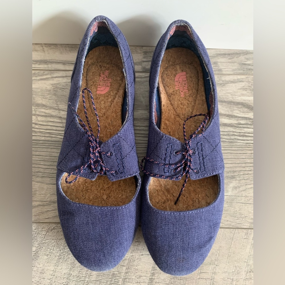 Bridgetown Mary Jane Blue Denim Canvas Shoes